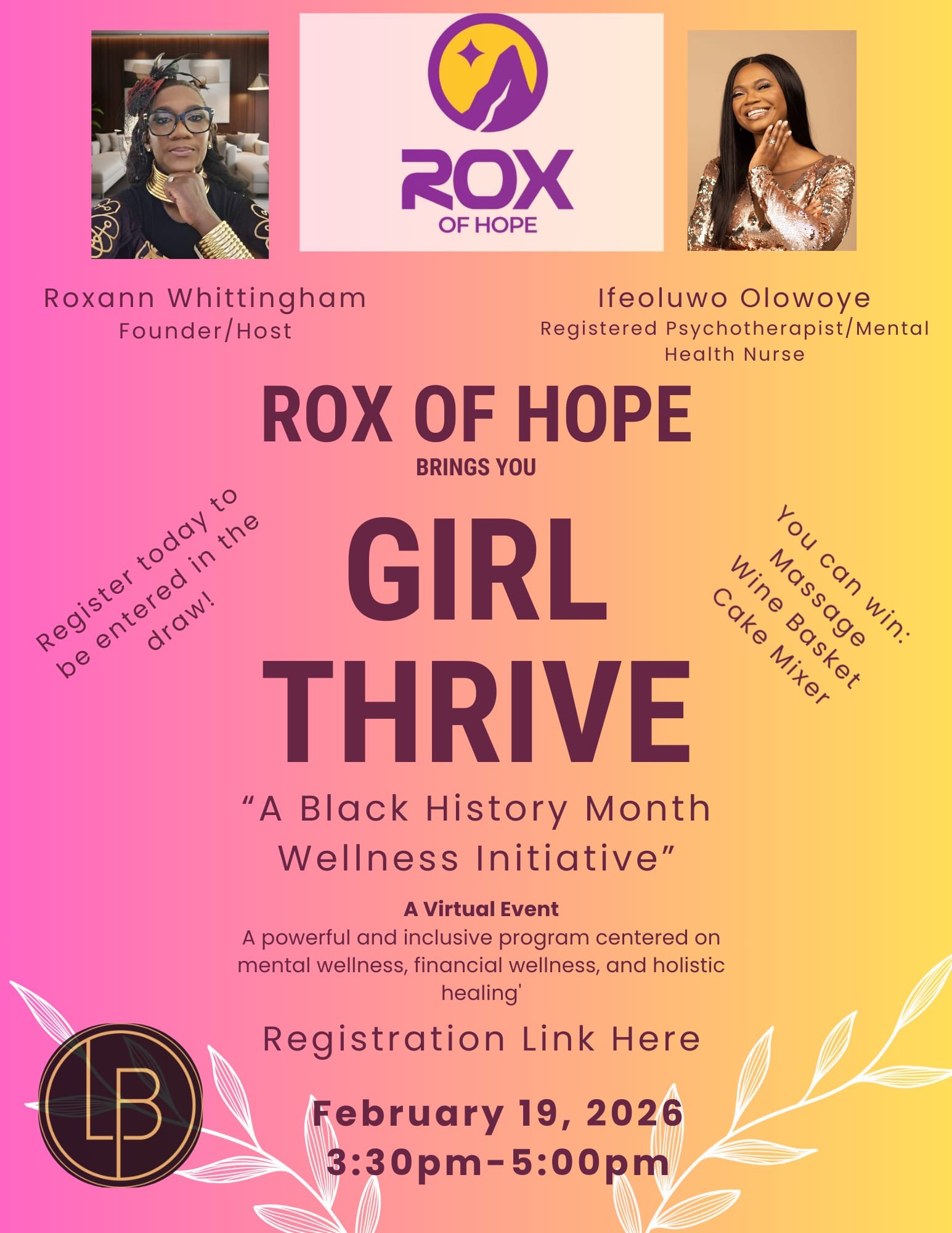 Rox of hope brings you “Girl Thrive”